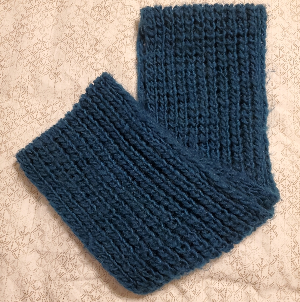 Teal Infinity Scarf